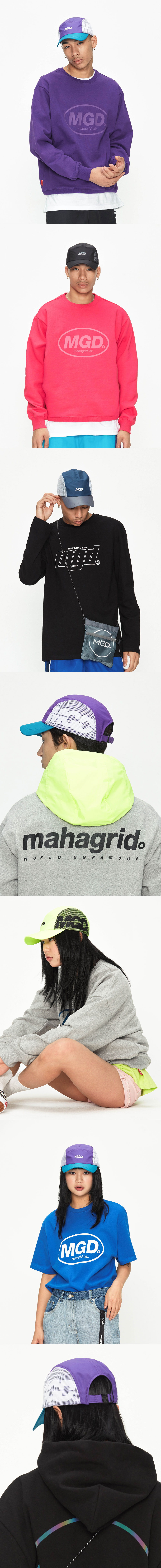 마하그리드(MAHAGRID) MGD CAMP CAP LIME(MG1JSMAB22A)