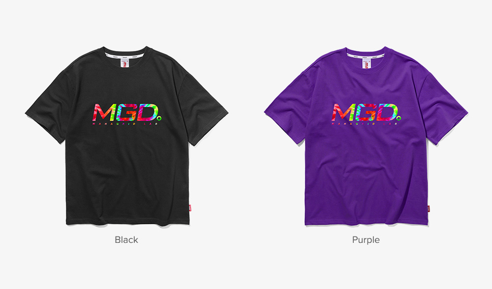 마하그리드(MAHAGRID) TIE DYE TEE BLACK (MG1JMMT509A)