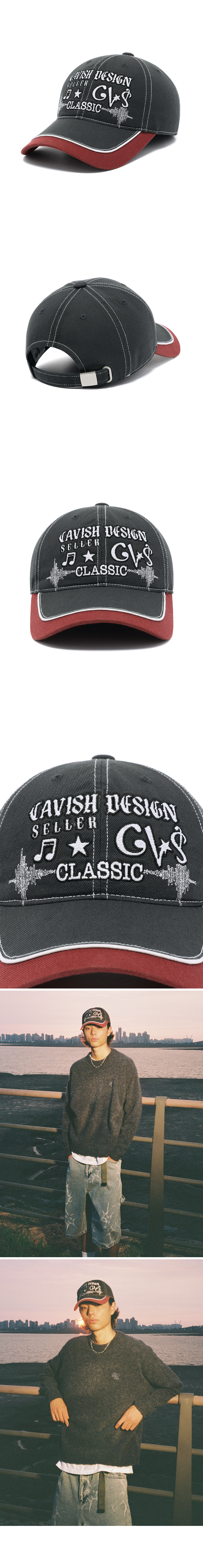 CAVISH ♥ SONIC WAVE BALL CAP /追跡付 CAVISH SONIC WAVE BALL CAP
