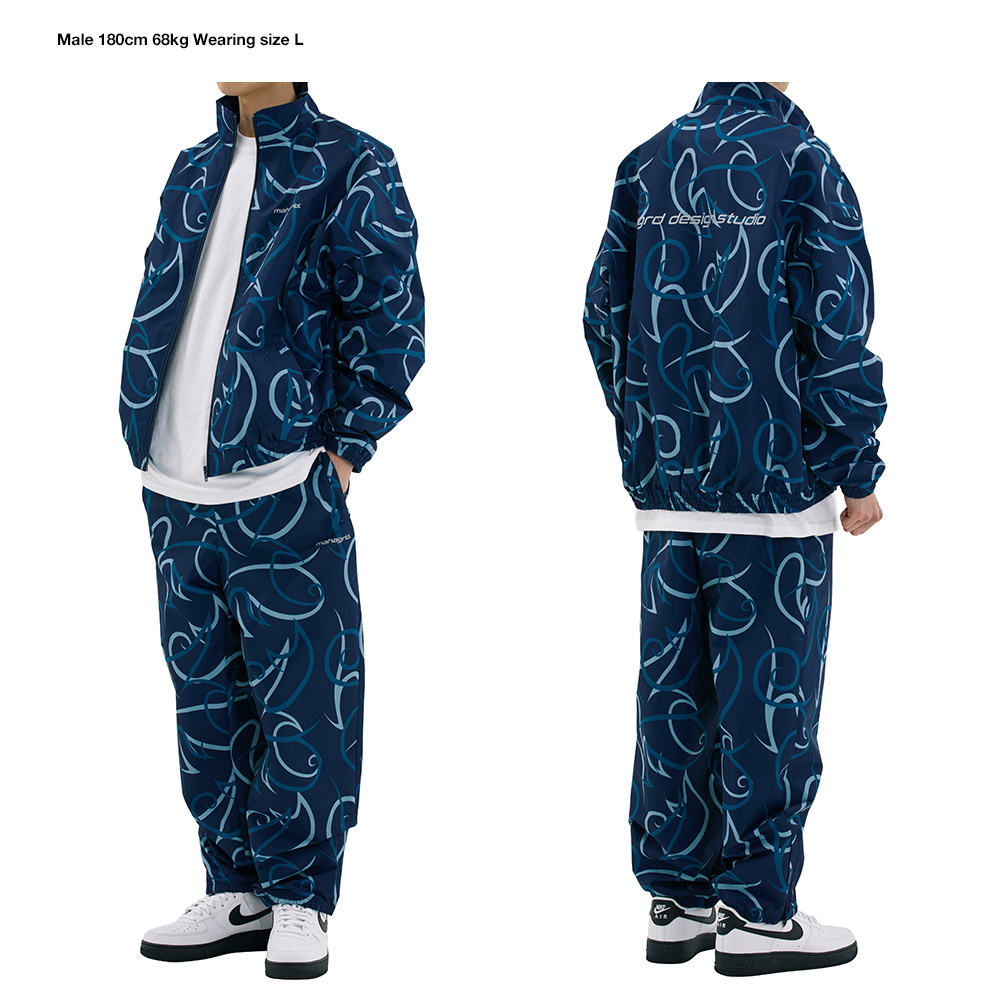 限定価格セール Mahagrid Tribal Track Pant Navy Mg2bsmpa06a 21公式店舗 Thepodiummedia Com