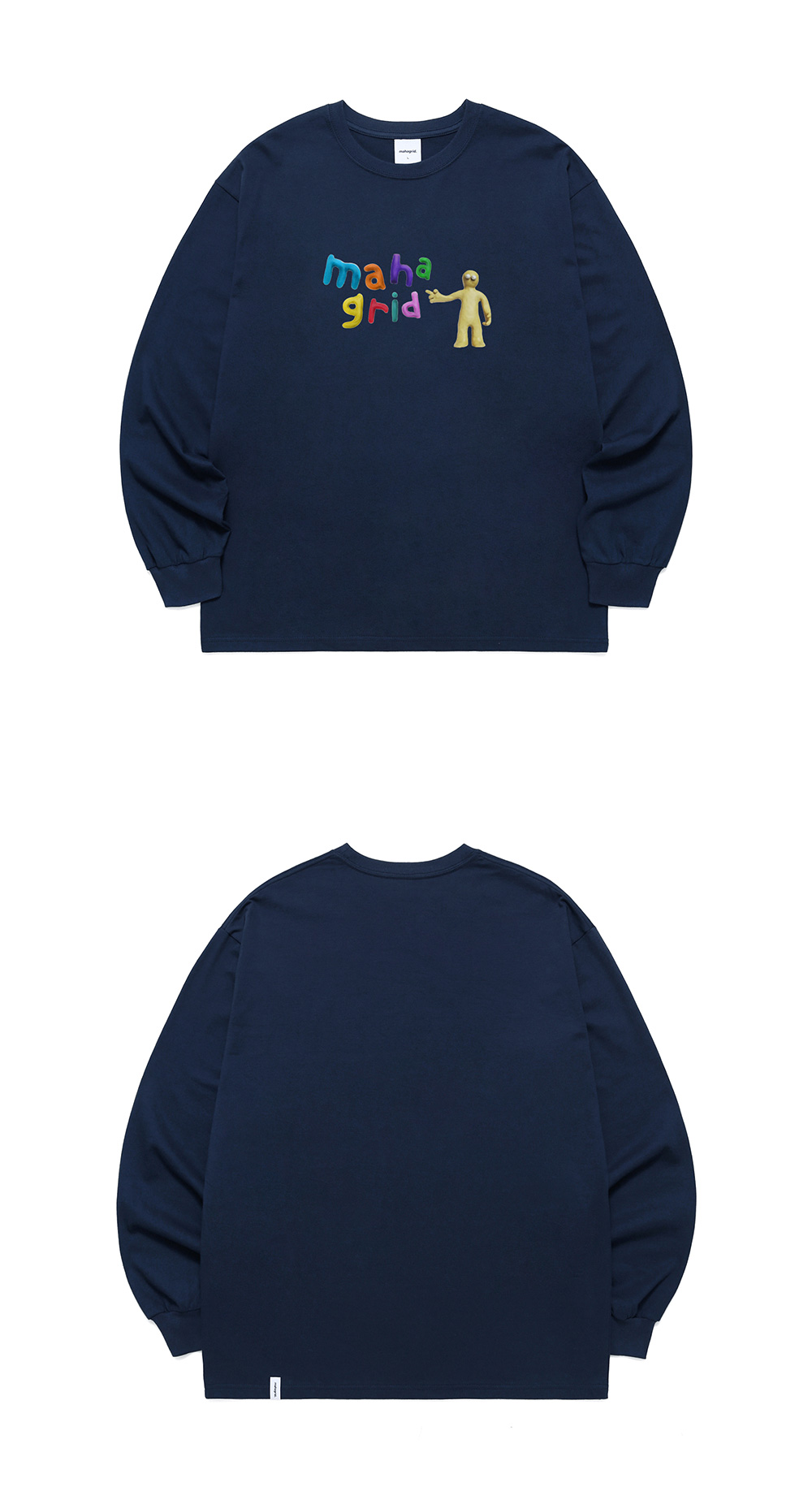 【mahagrid】21FW★ DOUGH MAN LS TEE Top / Long Tees - MAHAGRID