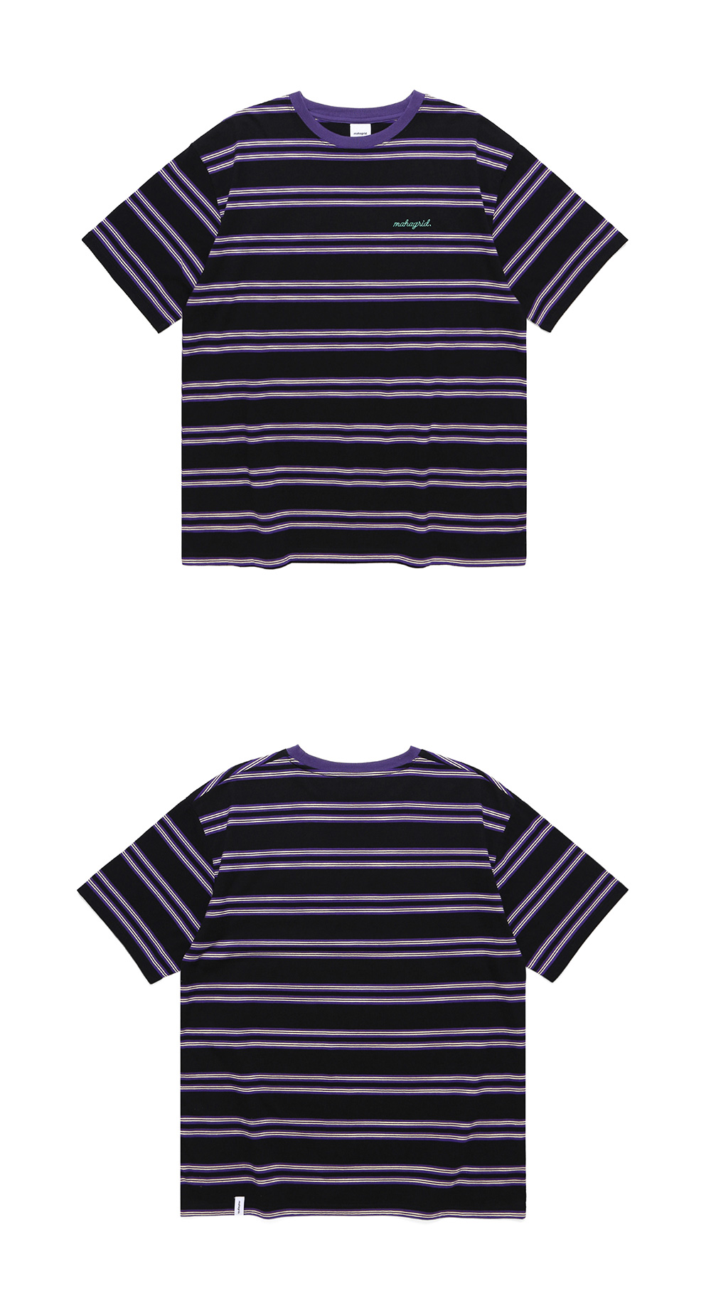 【mahagrid】23SS★ MGD STRIPED TEE mahagrid/マハグリッド』 DISORDER STRIPE ZIP UP S/S SHIRT