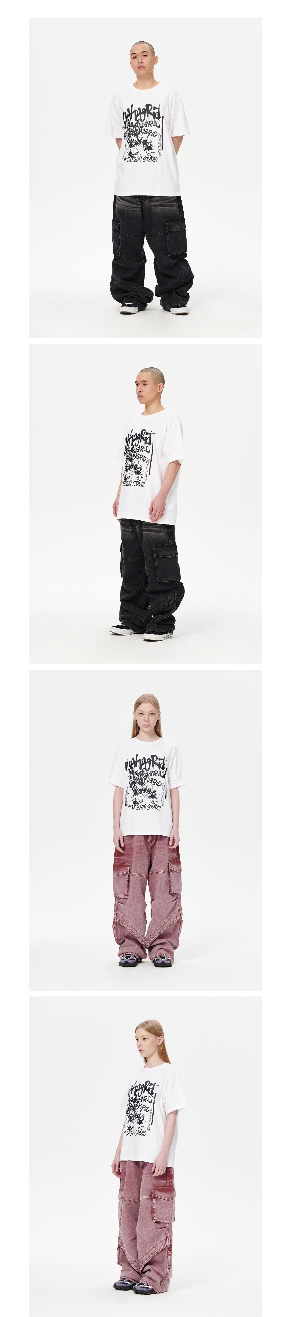 MUSINSA | MAHAGRID CORP TEE_4colors