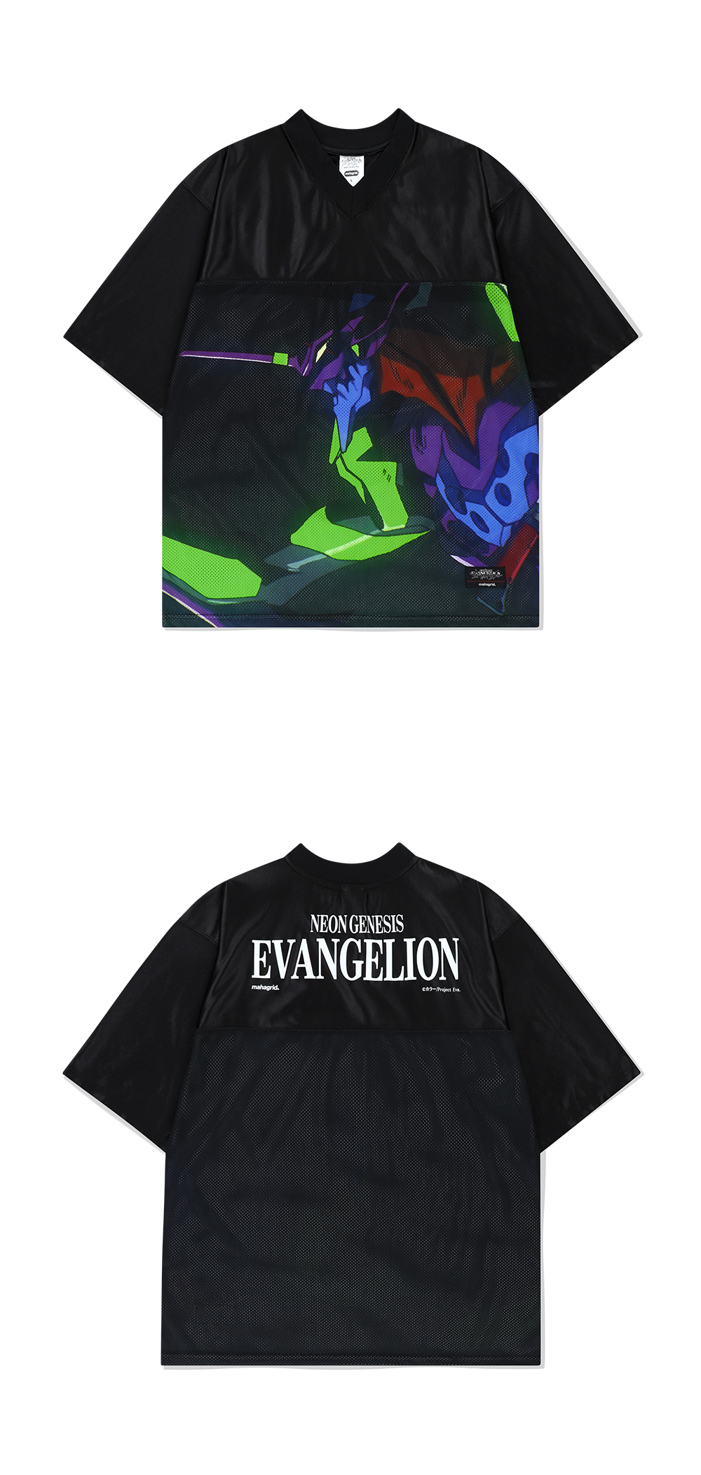 [ MAHAGRID]★韓国人気★EVA POSTER TEE EVA POSTER TEE[BLACK] - MAHAGRID