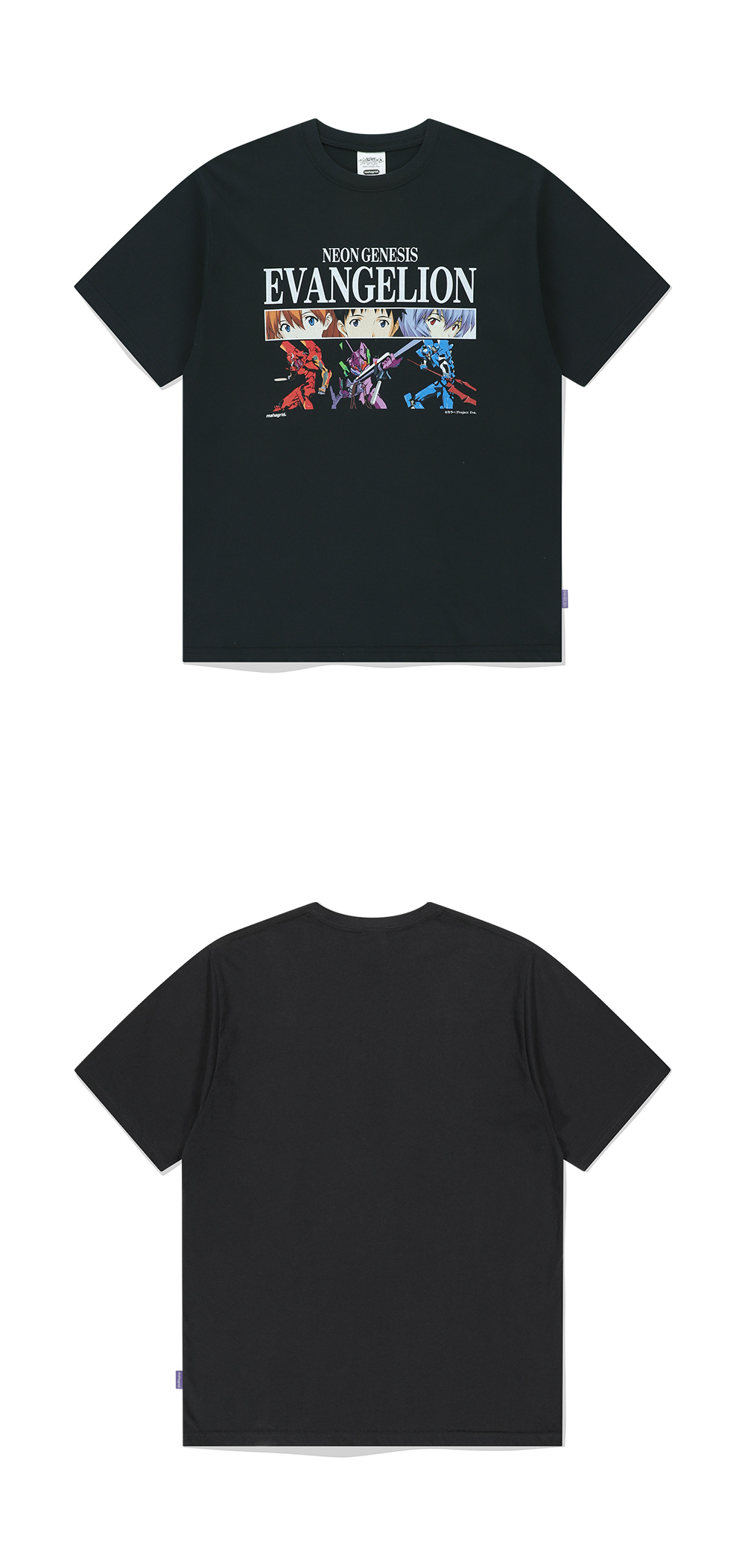 MUSINSA | MAHAGRID NEON GENESIS TEE BLACK(MG2EMMT506C)
